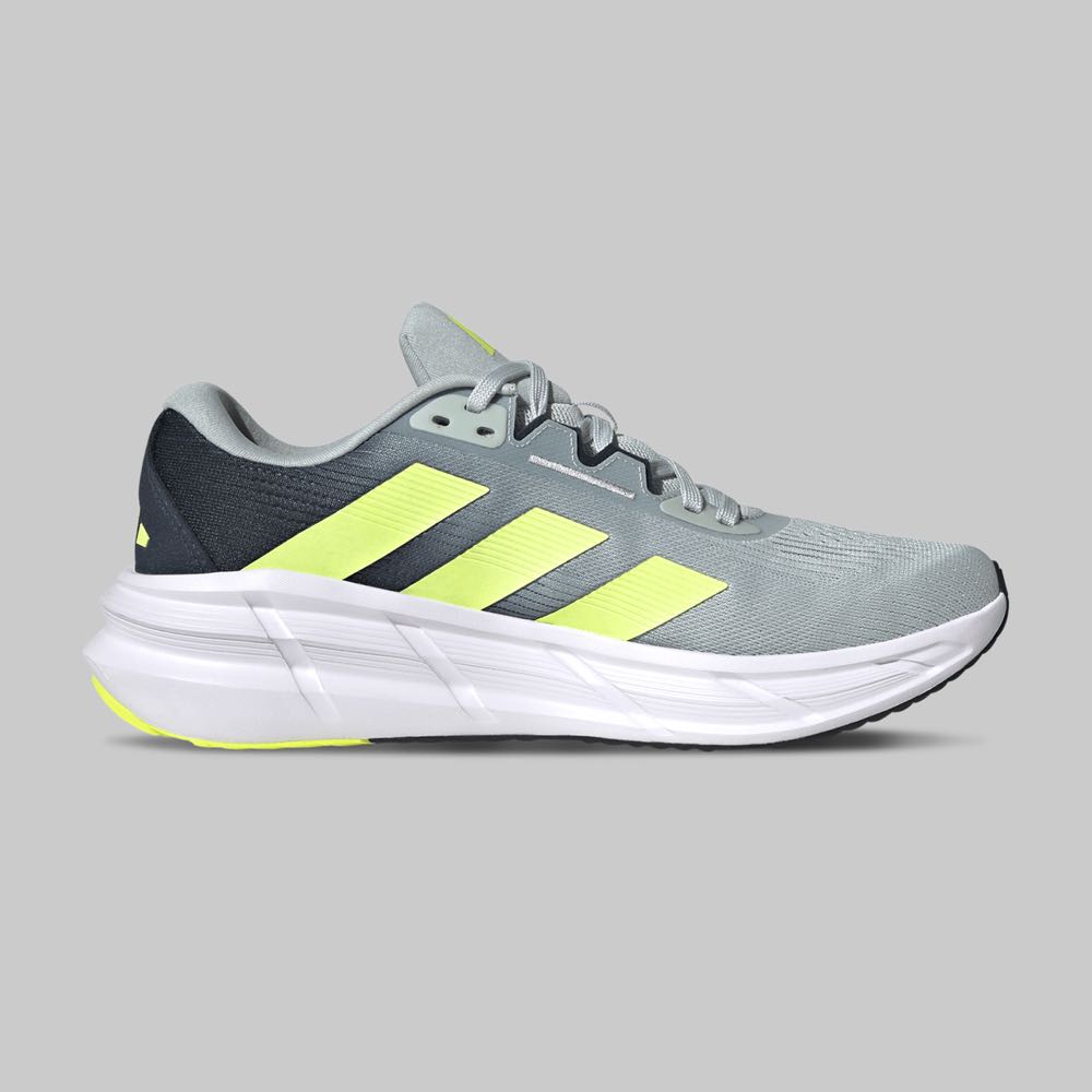 Tenis de Running ADIDAS Gris con Verde Neón JQ5085 | Champ10ns