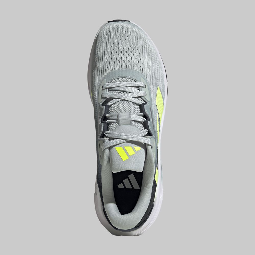 Tenis de Running ADIDAS Gris con Verde Neón JQ5085 | Champ10ns