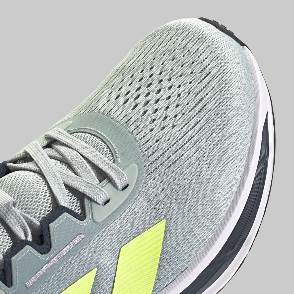 Tenis de Running ADIDAS Gris con Verde Neón JQ5085 | Champ10ns