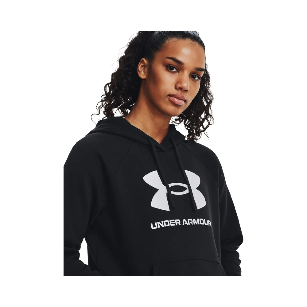 UNDER ARMOUR SUDADERA DAMA NEGRO/BLANCO|Champ10ns