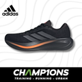 Tenis Adidas Negro/Naranja Running Caballero KJ1745