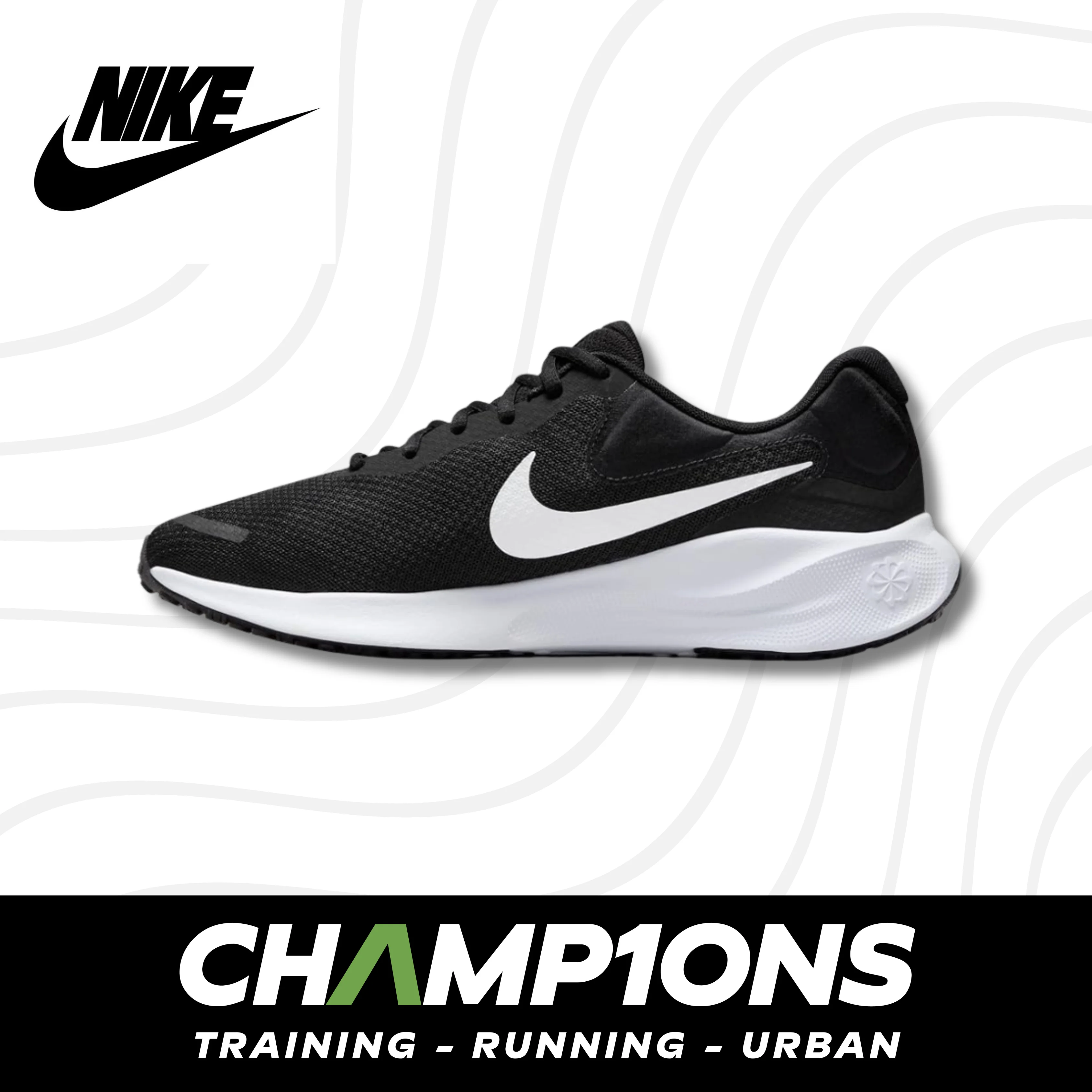 Tenis de Running Nike Negro con Blanco HJ9198003 | Champ10ns