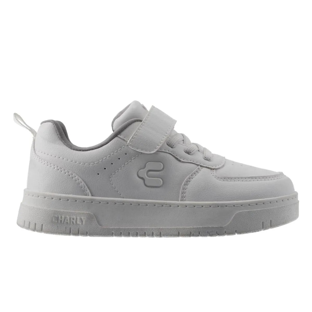 Tenis Charly Urbano Casual Blanco Gris Niño 1065383 | Champ10ons