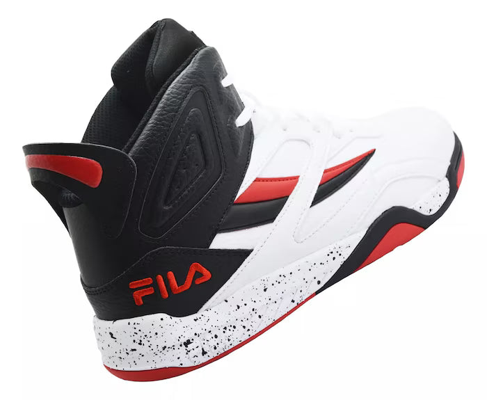 FILA BASKET CABALLERO BLANCO / NEGRO/ ROJO | Mod. 1BM0182711