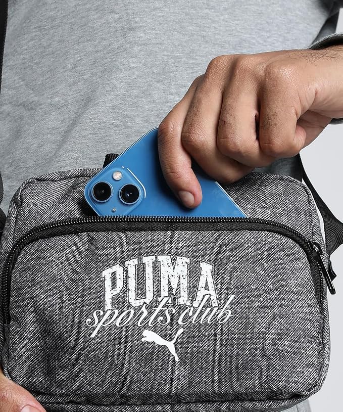 PUMA SPORTS CLUB BOLSO Gris Negro | Champ10ns