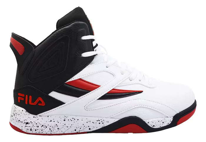 FILA BASKET CABALLERO BLANCO / NEGRO/ ROJO | Mod. 1BM0182711