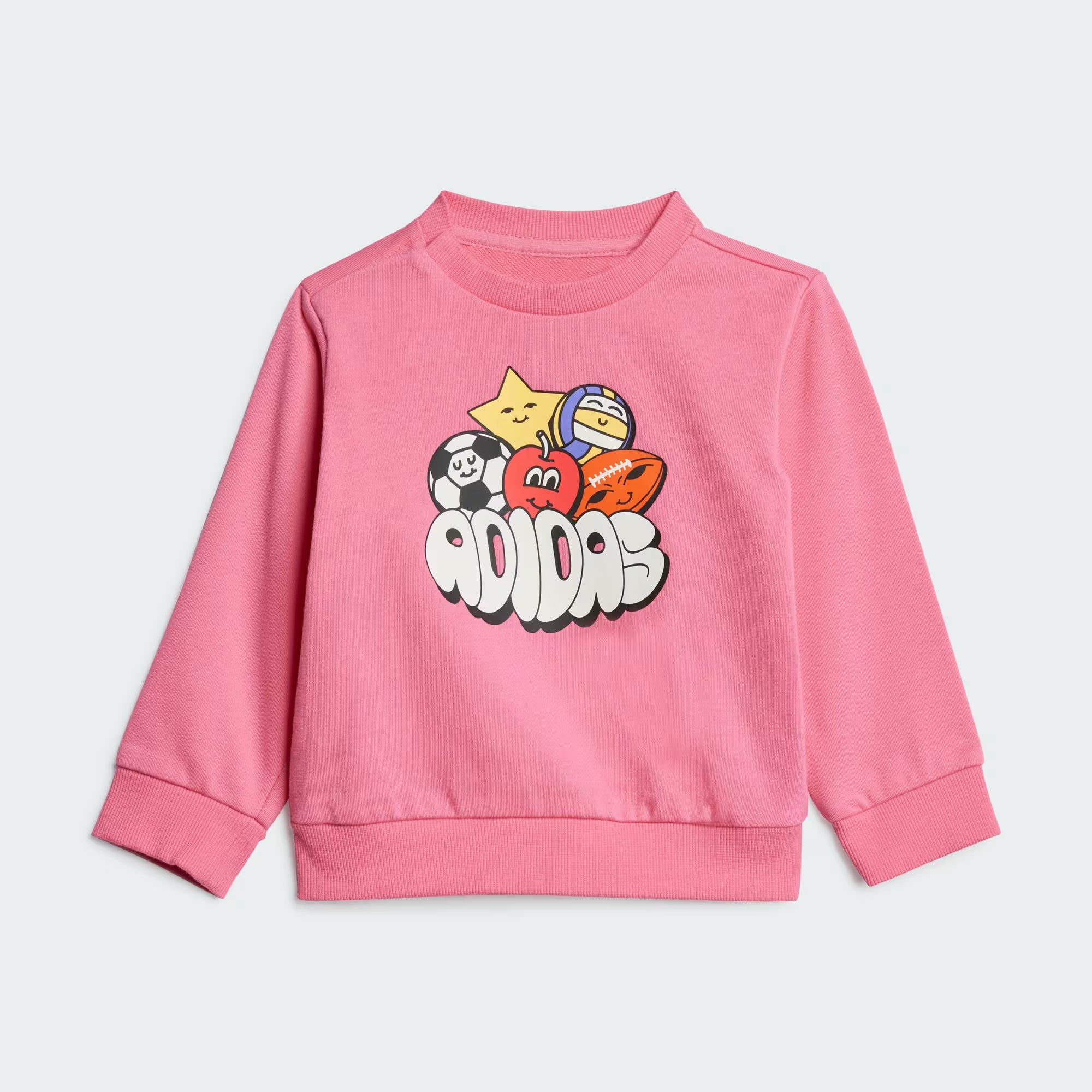 Conjunto ADIDAS Fun Infantil Rosa JD0061 | Champ10ns