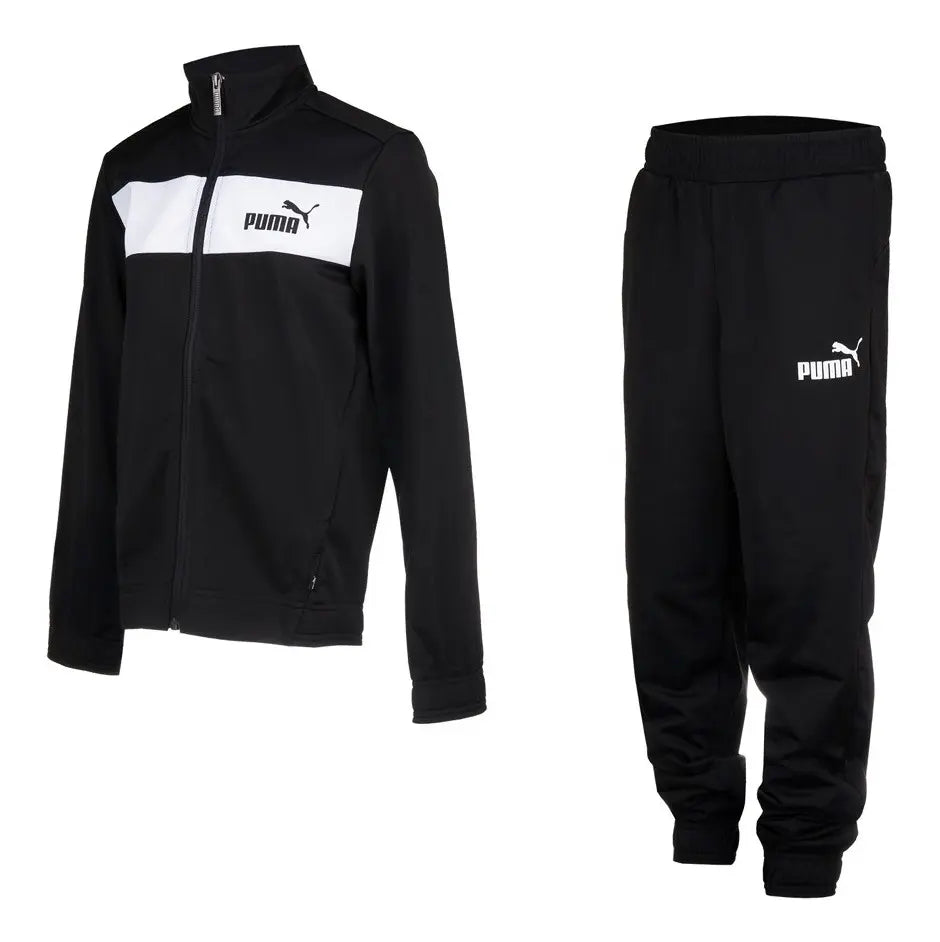 Conjunto Deportivo PUMA Junior Negro Blanco 58937101 | Champ10ns