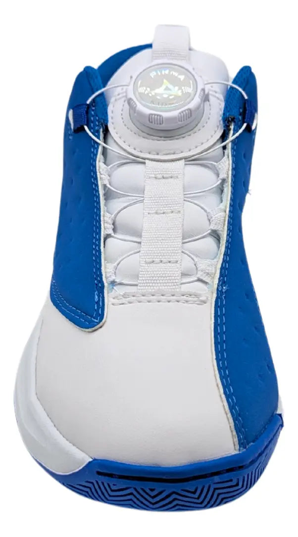 Tenis de Básquetbol PIRMA Preescolar Blanco Azul 2013 | Champ10ns