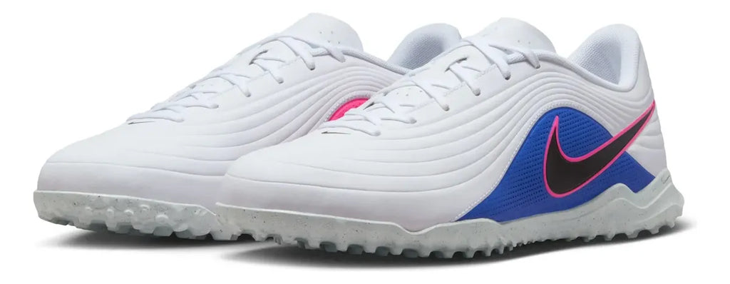 Tenis de Fútbol Nike Blanco / Azul Caballero