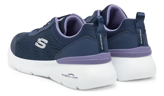 Tenis Skechers Marino Lavanda Dama 150370 | Champ10ns