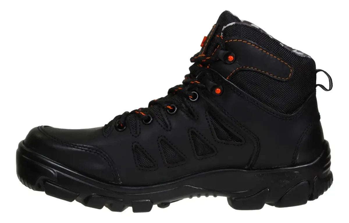 Botas de Uso Rudo JEEP Negro con Naranja JE800 | Champ10ns