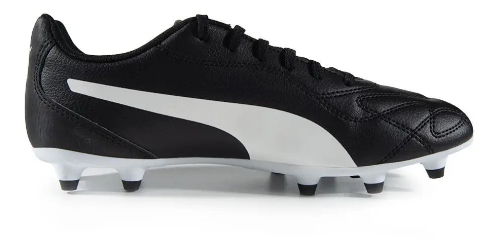 Tenis Fútbol Puma Caballero Negro/Blanco | Champ10ns