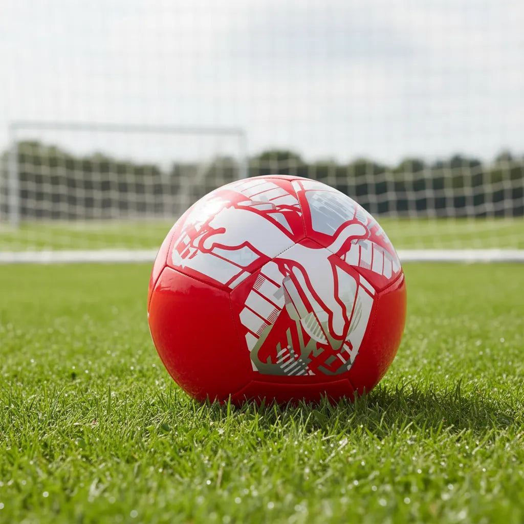Balón de Fútbol PUMA Rojo Blanco 8493701 | Champ10ns