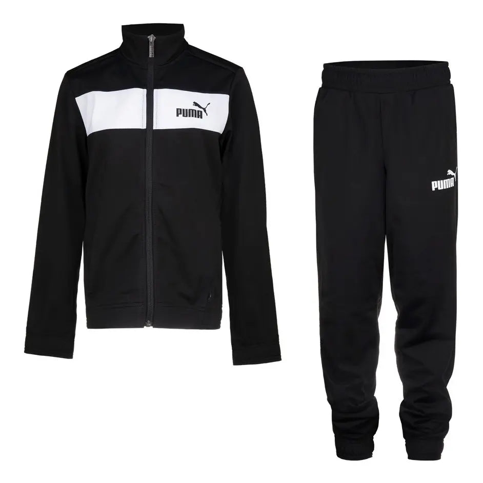 Conjunto Deportivo PUMA Junior Negro Blanco 58937101 | Champ10ns