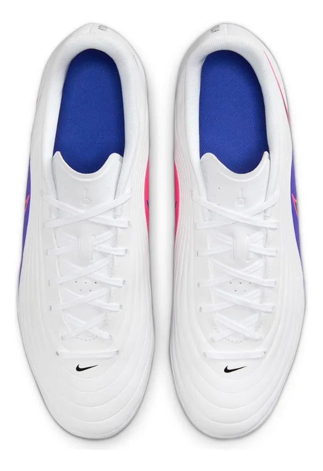 Tenis de Fútbol Nike Blanco con Azul IB1602146 | Champ10ns