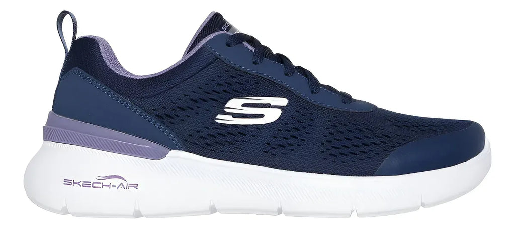 Tenis Skechers Marino Lavanda Dama 150370 | Champ10ns