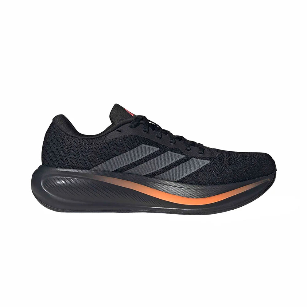 Tenis Adidas Negro/Naranja Running Caballero KJ1745