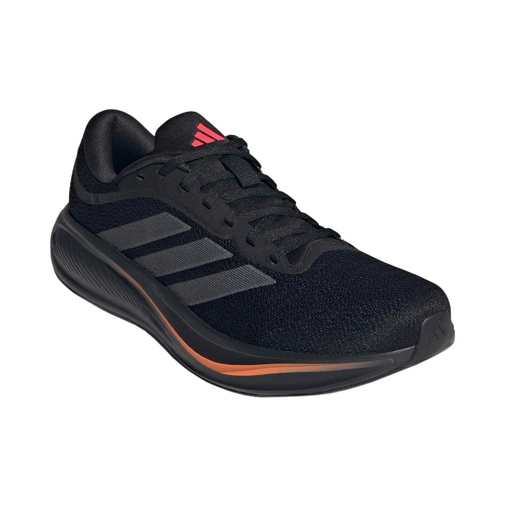 Tenis Adidas Negro/Naranja Running Caballero KJ1745
