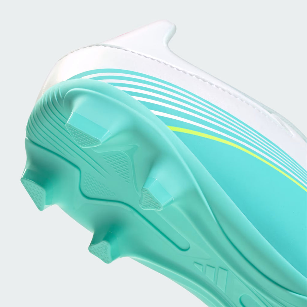 Tenis de Fútbol ADIDAS Blanco con Turquesa JQ0946 | Champ10ns