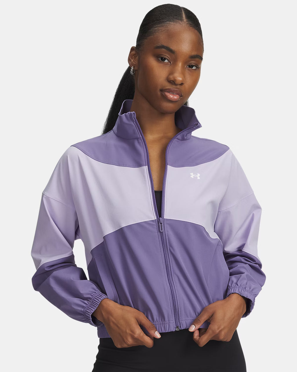 Chamarra Deportiva UNDER ARMOUR Morado Lila para Dama| Champ10ns