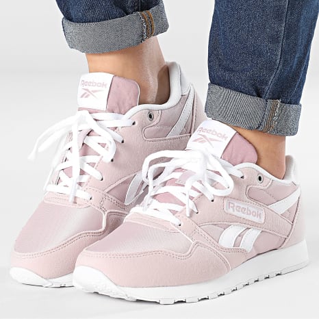 Tenis Urbanos REEBOK Clásicos Dama Rosa 100074132 | Champ10ns